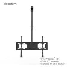 Image of LCD LED TV Monitor Ceiling Roof Bracket Hanging Mount Tilt Swivel 32-70" inch