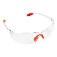 Image of 3 x Safety Glasses Clear Grey Black Lenses, Anti-Fog Eye Protection, Nose Grip