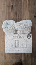 Image of Warmies Microwavable Boots Scented with Lavender - Grey