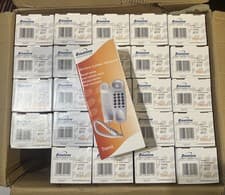 Image of 25x box of new Binatone Trend Corded Wall Phone - White 7187407 R