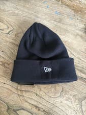 Image of New Era Navy Ess Cuff Knit Beanie One Size Brand New With Tags Bargain Free P@P!