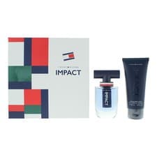 Image of Tommy Hilfiger Impact Eau de Toilette 50ml + Body Wash 100ml Gift Set for Him