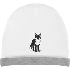 Image of 'Fox Standing In Snow' Kids Slouch Hat (KH00040770)
