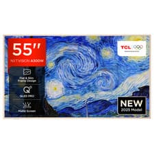 Image of TCL NXTVISION 55 INCH 4K QLED FRAME DESIGN SMART TV -55A300W-UK