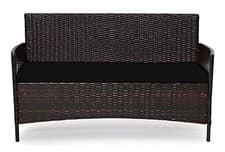 Image of Bench Cushion 2/3/4 Seater Indoor, Outdoor Garden Bench Cushion Seat Pads
