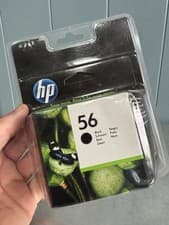 Image of HP 56 (sept 2014) Black Ink Cartridge. Brand New