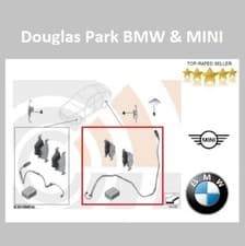 Image of BMW Genuine Rear Brake Pads & Sensor 2 Series F45 Active Tourer 34218843651