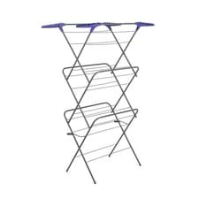 Image of DELCASA 3 Tier Folding Clothes Airer 15M Durable Laundry Rack L63 xW45xH139 CM
