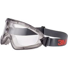 Image of 3M 2891-SG Safety Goggles Anti-Fog Coating Grey