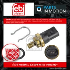 Image of Coolant Temperature Sensor 175216 Febi Sender Transmitter 038906081A Quality New