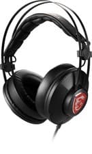 Image of MSI H991 WIRED OVER EAR GAMING HEADSET HEADPHONES BLACK/RED QUALITY - COMFORT