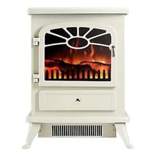 Image of Focal Point ES2000 1.8kW Matt Cream Electric Stove 540x430mm