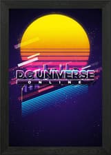 Image of dc universe online Framed Wall Art Poster Canvas Print Picture