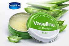 Image of Vaseline Lip Therapy Aloe Vera 20g x8 Tins – Moisturising Lip Balm for Dry Lips