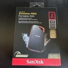 Image of BRAND NEW SanDisk 2TB Extreme PRO Portable SSD USB 3.2 Type C | SDSSDE81