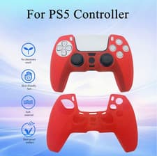 Image of PS5 Gamepad Grip & Thumbstick Cap Set – Non-Slip, Scratch-Resistant, Comfortable