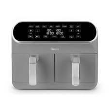 Image of Swan Dual Basket Air Fryer - 8L, 1.7KW, Grey, SD10519GR