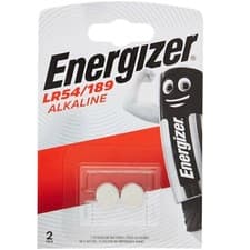Image of LR54 ENERGIZER Alkaline Batteries 189 AG10 LR1130 V10AG GP89A 389 in 2 Packs