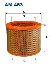 Image of Air filter Filter Insert AM 463 FILTRON