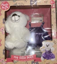 Image of Made By Me My Little Bear Build Your Own Bear With Outfit And Name Card New