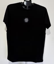 Image of Hugo Boss Mens Premium Round Neck T Shirt Black Variation Size for summer
