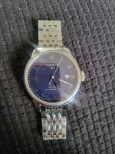 Image of Tissot Men's PRX Powermatic 80 Automatic Watch Ice Blue Chameleon Honeycomb Dial