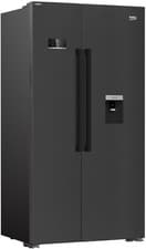 Image of Beko American Fridge Freezer Freestanding Frost Free 576L HarvestFresh ASD2341VB
