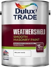 Image of Dulux Trade Weathershield Smooth Masonry Paint