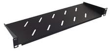 Image of 1u 150mm Deep Vented Shelf for 19" Rack Cabinet Front Mounting Type