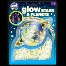Image of GREAT STOCKING FILLERS Glow in the Dark Stars & Planets Set – Kids
