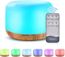 Image of Aroma Diffuser, 300 ml Aroma Diffuser Humidifier with Timer, Ultrasonic Aromath