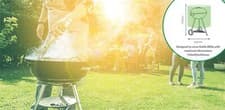 Image of Water Resistant Kettle Small BBQ Cover Protector 75cmx45cmx45cm