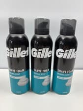 Image of Gillette Shave Foam Sensitive Original Scent 200ml – 3 Pack – New Sealed