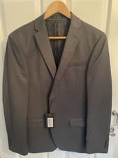 Image of Ted Baker Suit Jacket Charcoal Grey new with tags