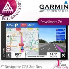 Image of Garmin DriveSmart 76 7" GPS Sat Nav│Full Europe + Live Traffic│With Amazon Alexa
