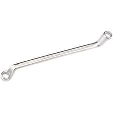 Image of Elora 3/8 x 7/16" Deep Crank Imperial Ring Spanner Offset at 45° bi-hex 05682