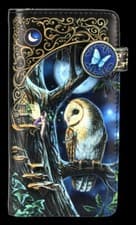 Image of Wallet with Owl - Fairy Tales - Embossed - Lisa Parker Purse