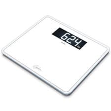 Image of Beurer GS410 Signature Line Glass Bathroom Scale XXL 200KG Capacity White 73577