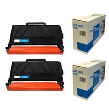 Image of Toner Fits Brother HL-L6250DN Printer TN3480 Black Cartridge Compatible 2 Pack