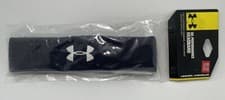 Image of Under Armour Men's UA Performance Headband Sweatband One size Blue Unisex