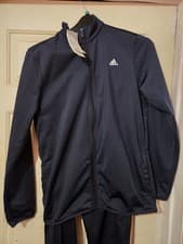 Image of Adidas Boys Navy Track Suit Age 15/16 Years Old