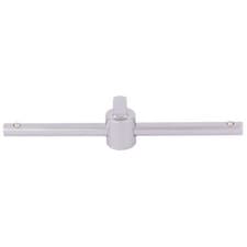 Image of Draper Expert Quality 1/4" Square Drive Satin Chrome Sliding T Bar