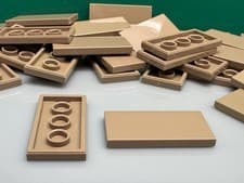 Image of LEGO Tile 2x4 87079 From Harry Potter Hogwarts Castle Set 71043 - 10 Pieces NEW