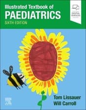 Image of Illustrated Textbook of Paediatrics 6th Edition by Tom Lissauer (English) Paperb