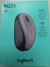 Image of Logitech M235 Mouse - Gray (910-002201)