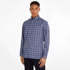 Image of Tommy Hilfiger Mini Blackwatch Tartan RF Shirt - Brand New Size M 