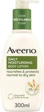 Image of Aveeno Daily Moisturising Body Lotion With Soothing Oats Fragrance Free 300ml UK