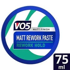 Image of PACK OF 3 - VO5 Matt Rework Matt Finish Hair Paste 75ml