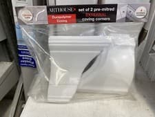 Image of New 134mm curve Arthouse Duropolymer External Coving Corners 2 Packs (4 items)