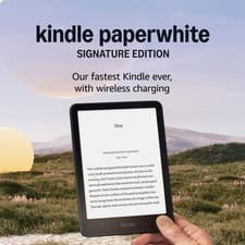 Image of Amazon Kindle Paperwhite Signature Edition (32 GB) an auto-adjusting front light
